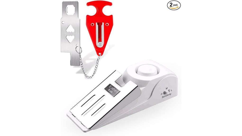 dual door stopper lock pack