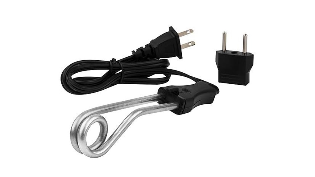 dual voltage 300w immersion heater