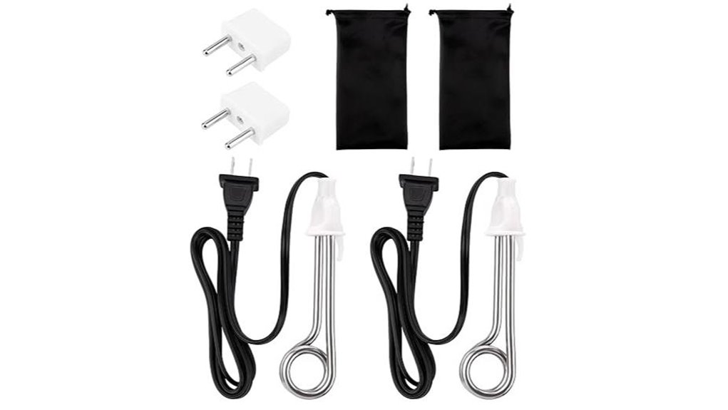 dual voltage portable immersion two pack
