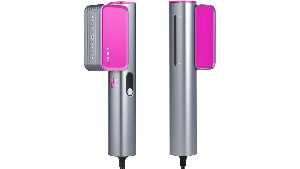 dual voltage travel garment steamer