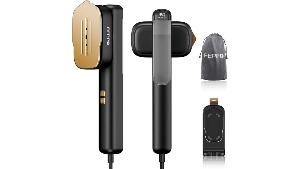 dual voltage travel garment steamer