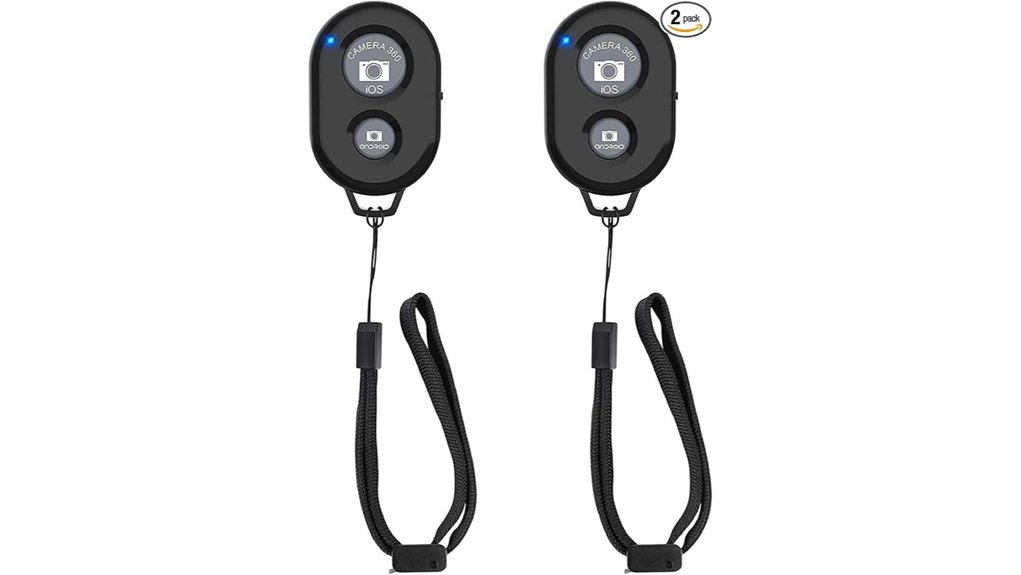 dual wireless camera remote