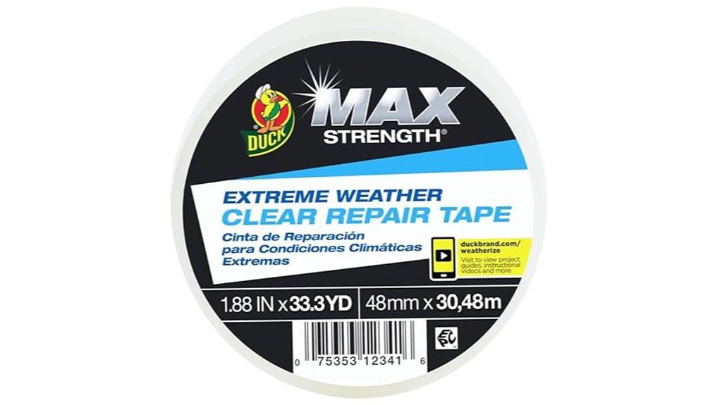 duck clear uv all weather tape