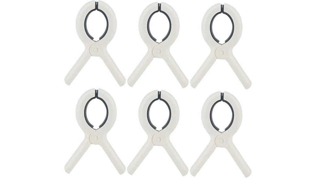 durable beach towel clips