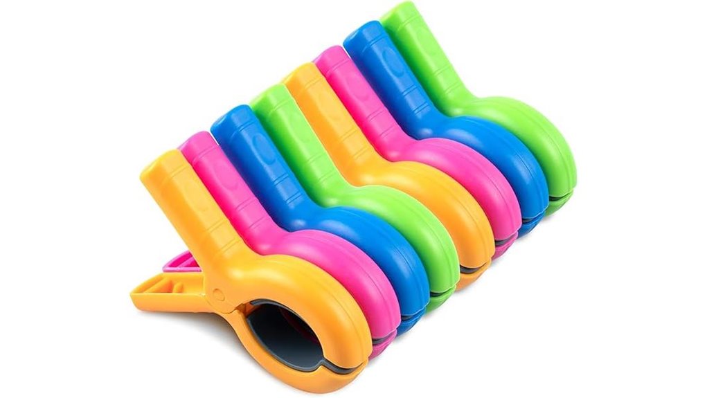 durable beach towel clips