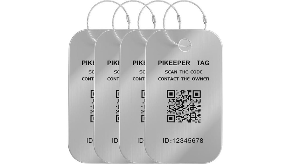 durable waterproof qr tags