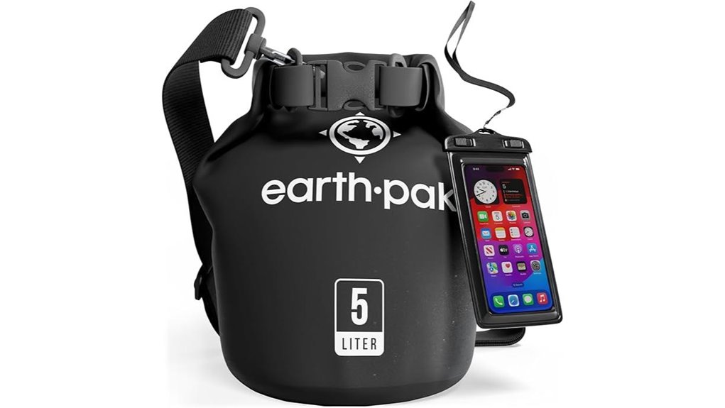 earth pak waterproof drybag
