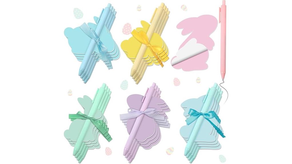 easter bunny sticky notepads pack