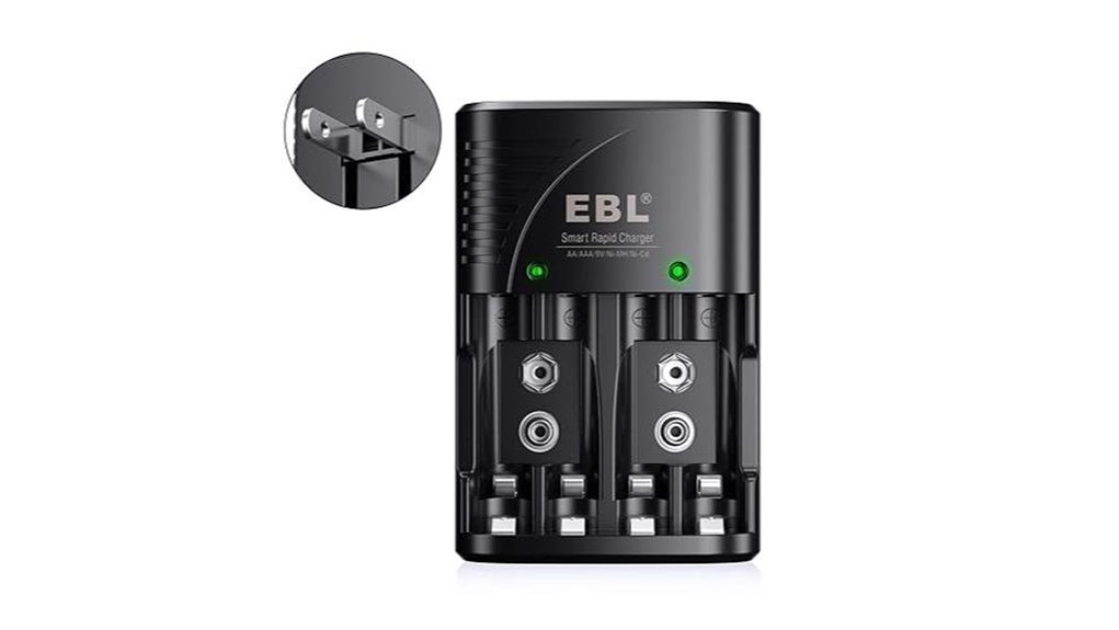 ebl smart rapid battery charger