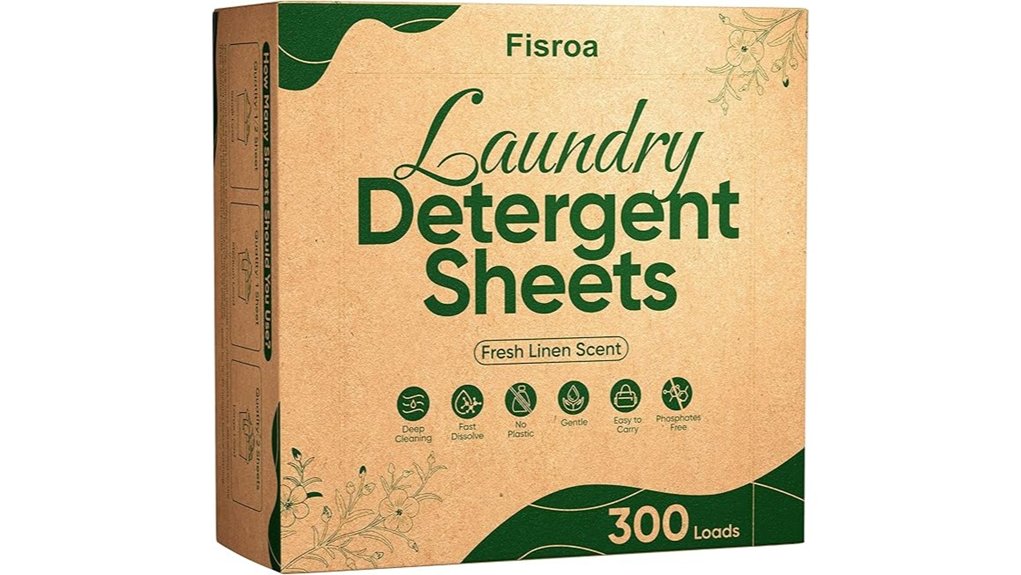eco friendly travel laundry sheets