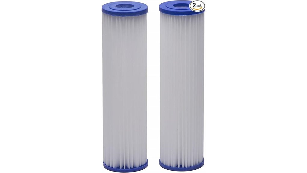 ecopure pleated whole home 2 pack