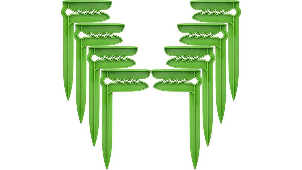 eight black duck pegs