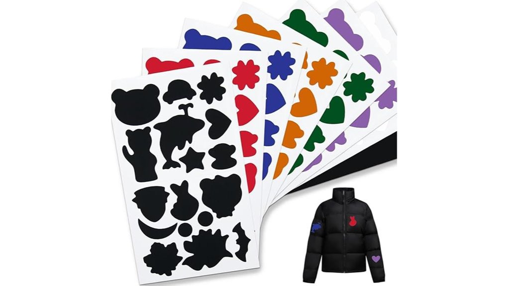 eight piece self adhesive patch kit