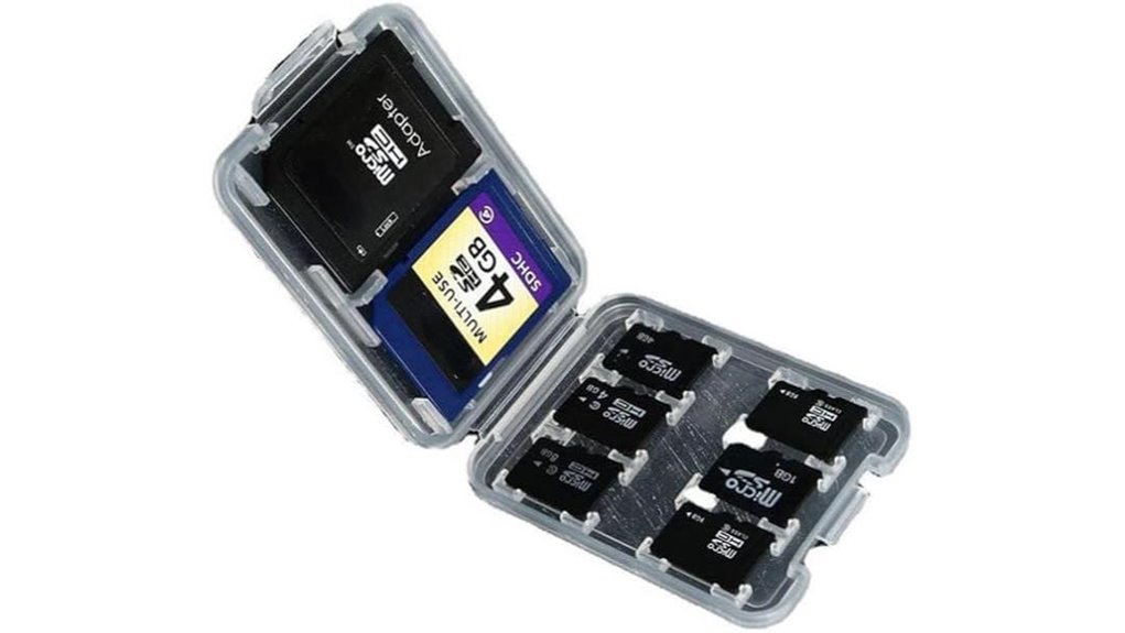 eight slot sd waterproof case