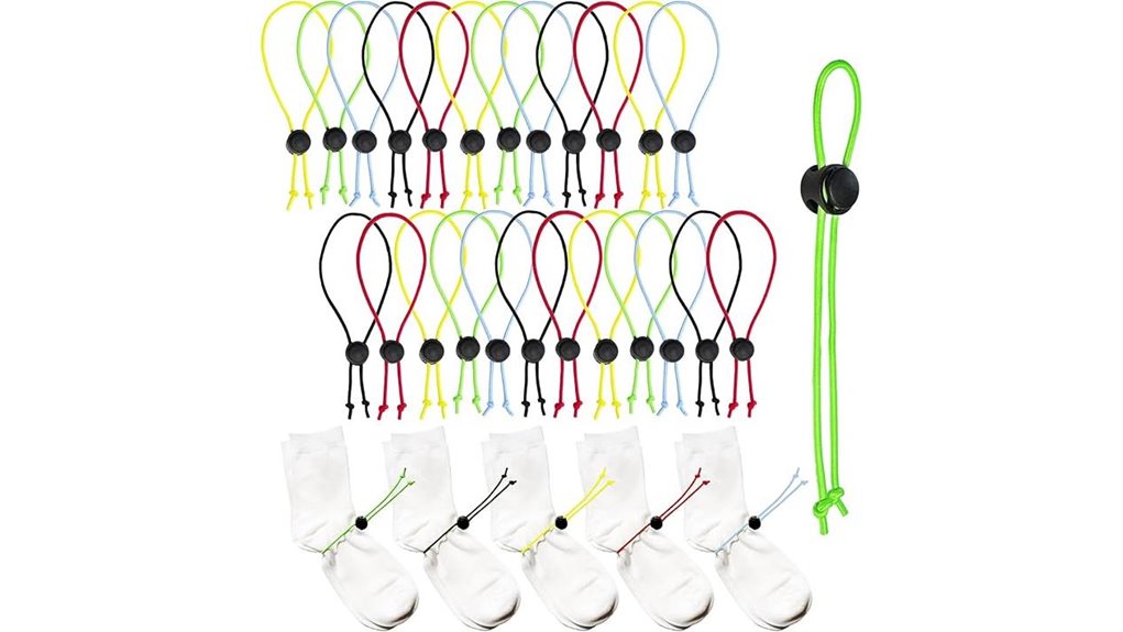 elastic sock lock bands