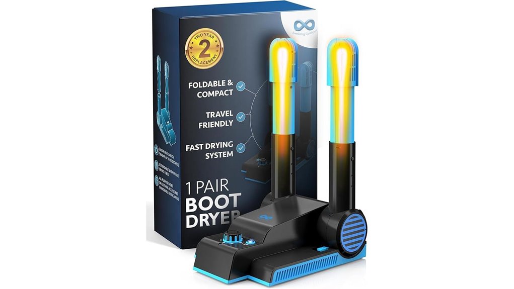 electric foldable boot dryer