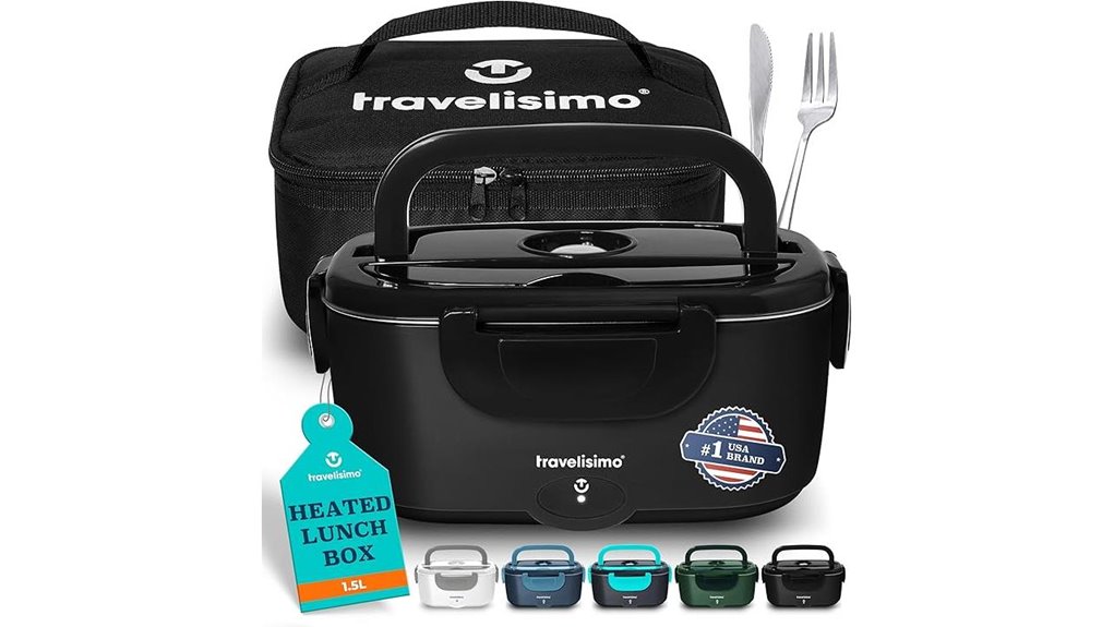 electric stainless steel lunchbox