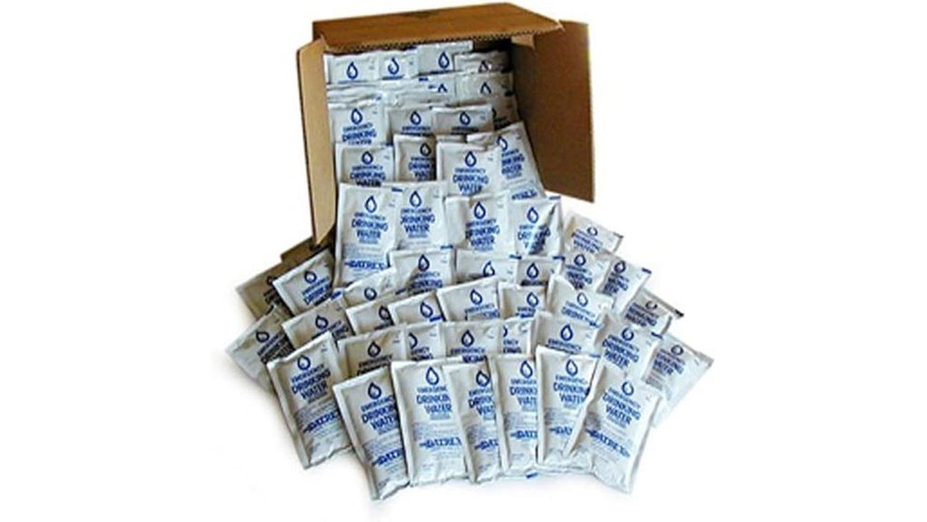 emergency 125ml water pouch