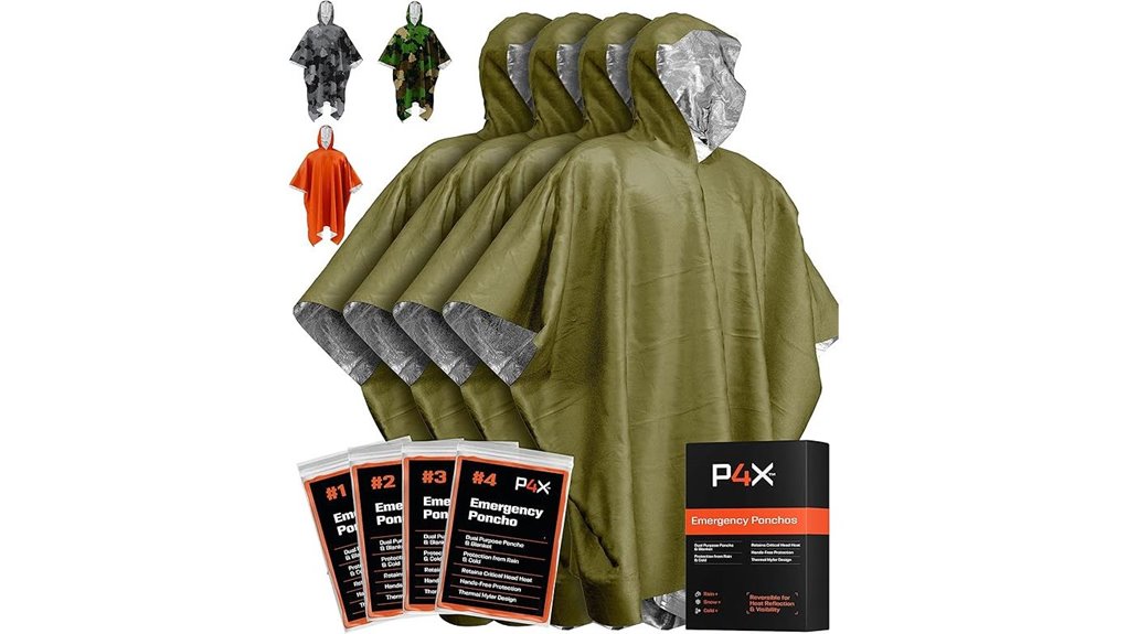 emergency mylar waterproof cover