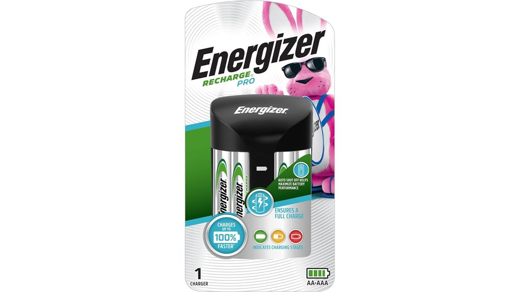 energizer rechargeable aa battery charger