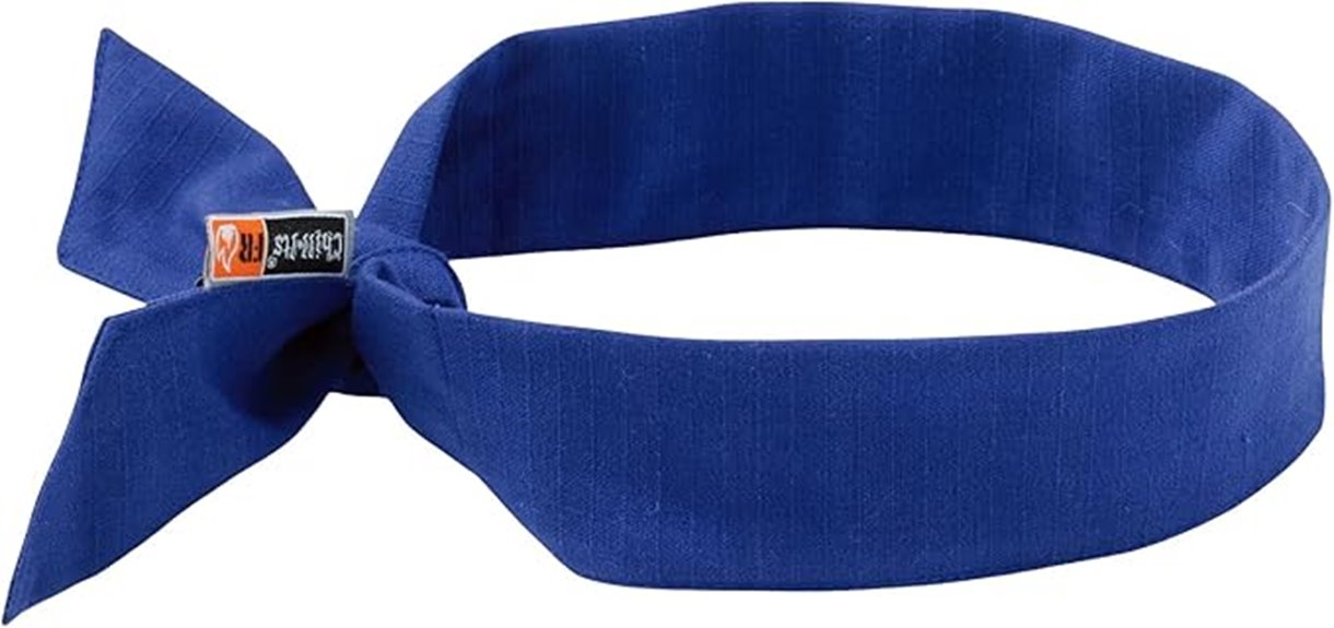 ergodyne blue fire resistant bandana