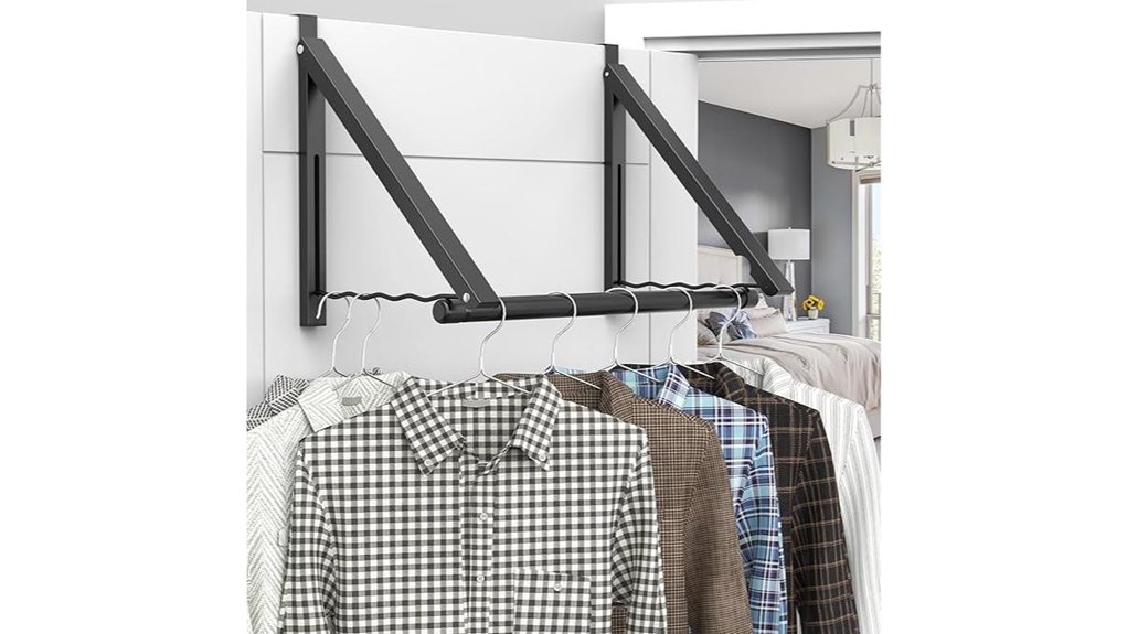 expandable over the door double rack