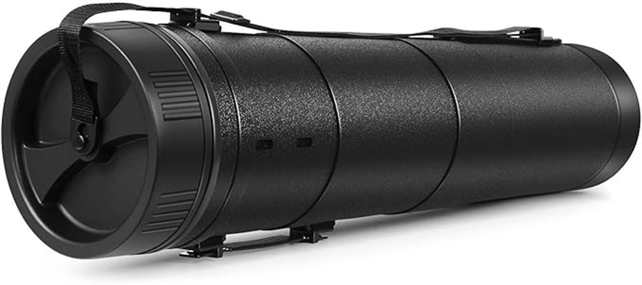 expandable waterproof telescoping poster tube