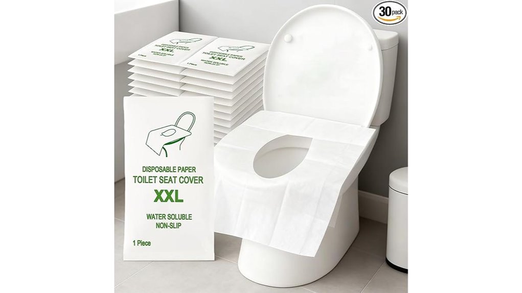 extra large disposable toilet seatcovers