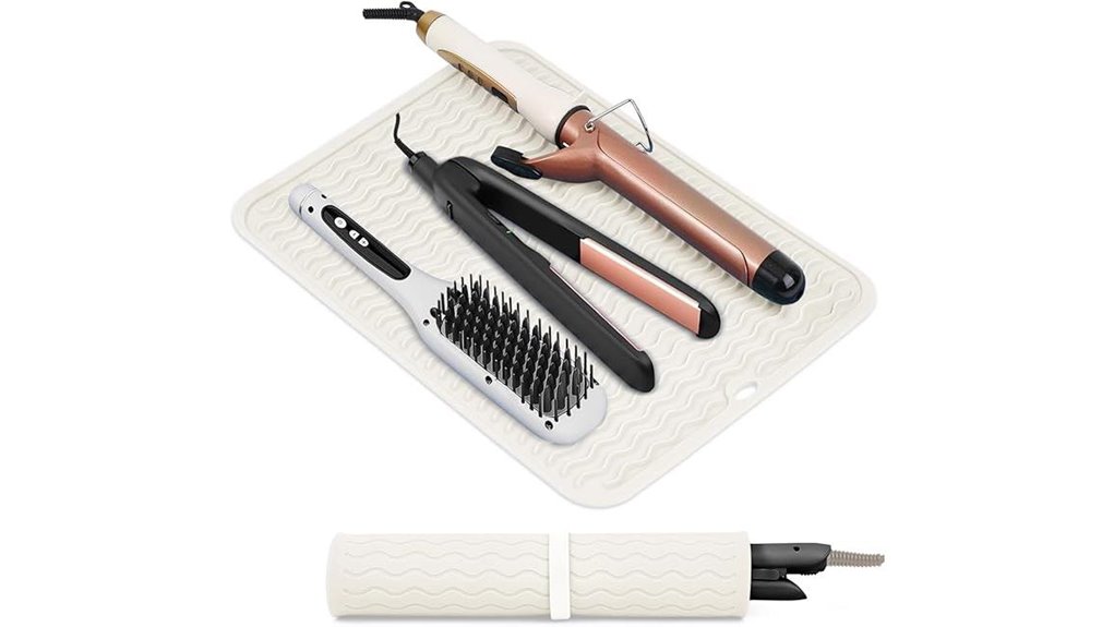 extra large silicone heatproof styling mat