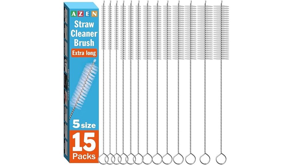 extra long straw cleaner set