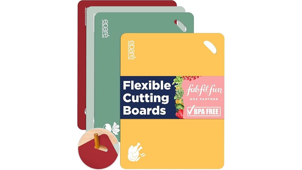 extra thick flexible folding cuttingboards