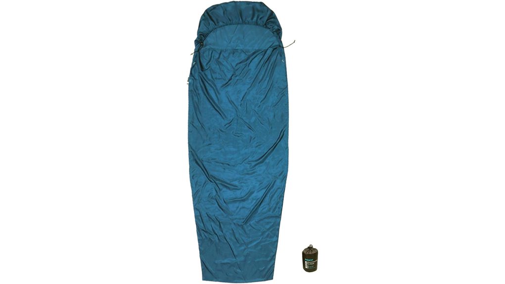 extra wide silk sleeping liner