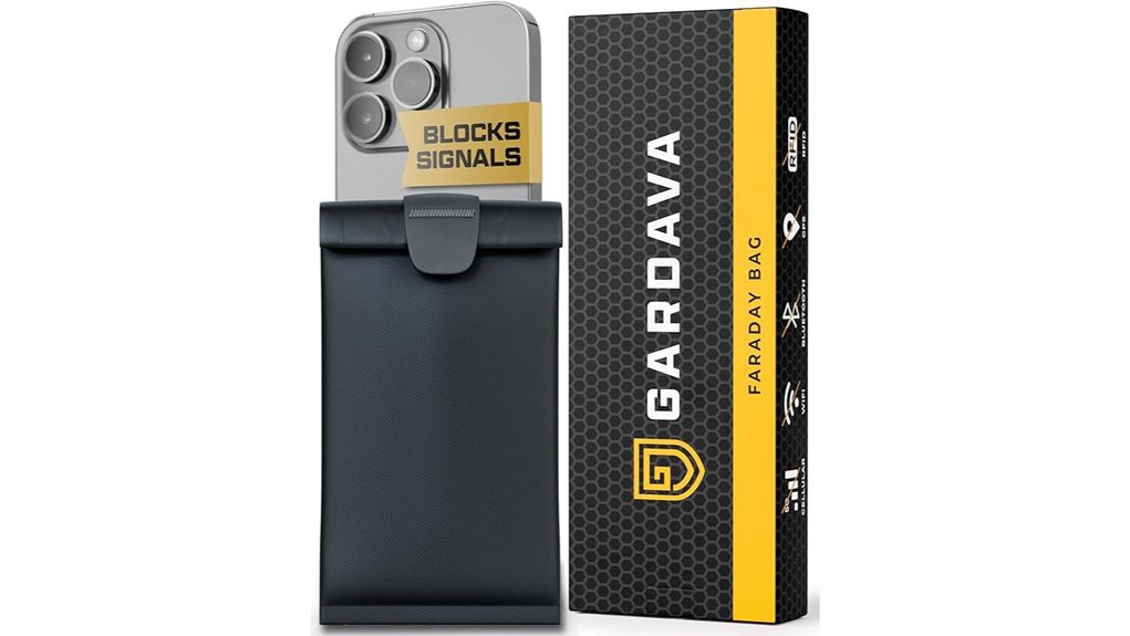 faraday signal blocking bag