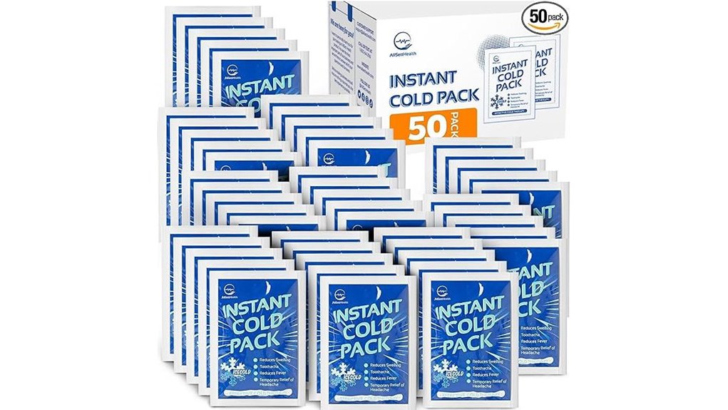 fifty pain relief cold packs