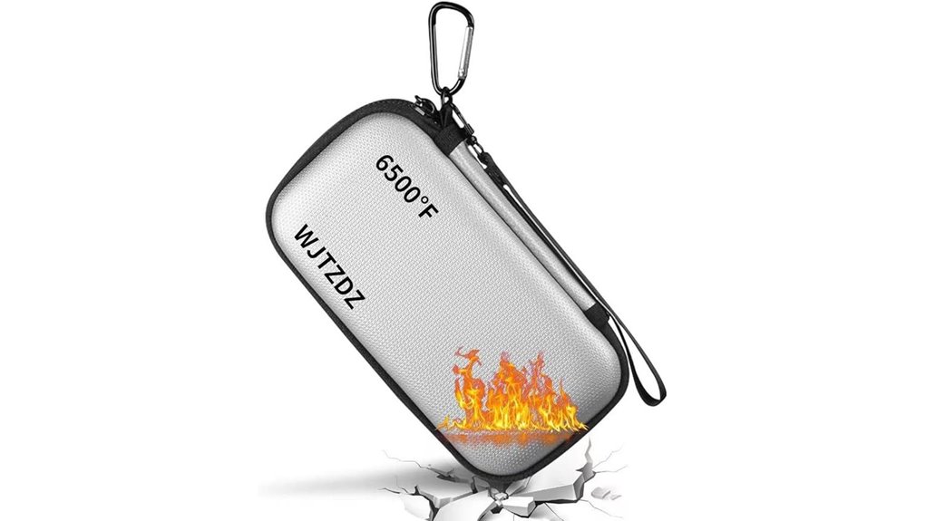 fire resistant hard eva organizer