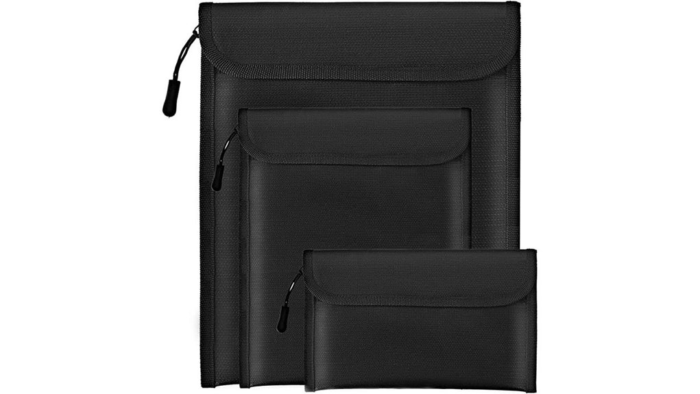 fireproof waterproof document bags