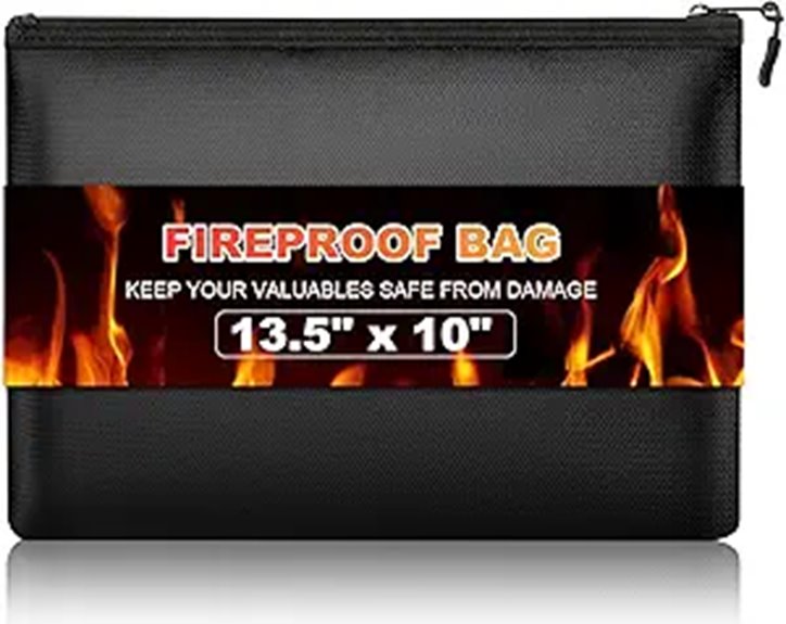 fireproof waterproof travel organizer