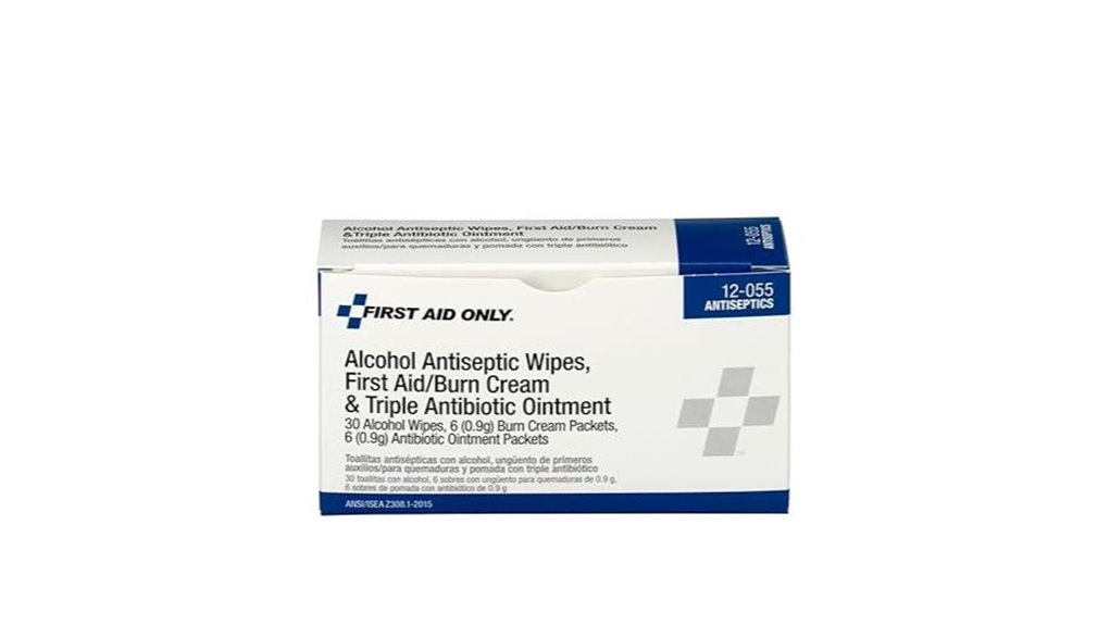 first aid antiseptic pack