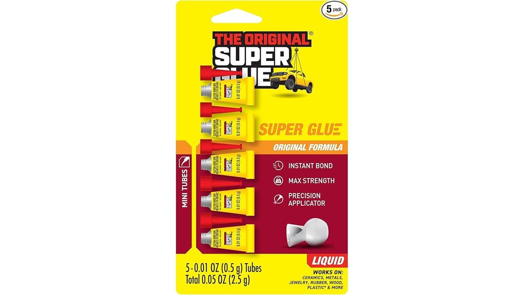 five precision single use tubes