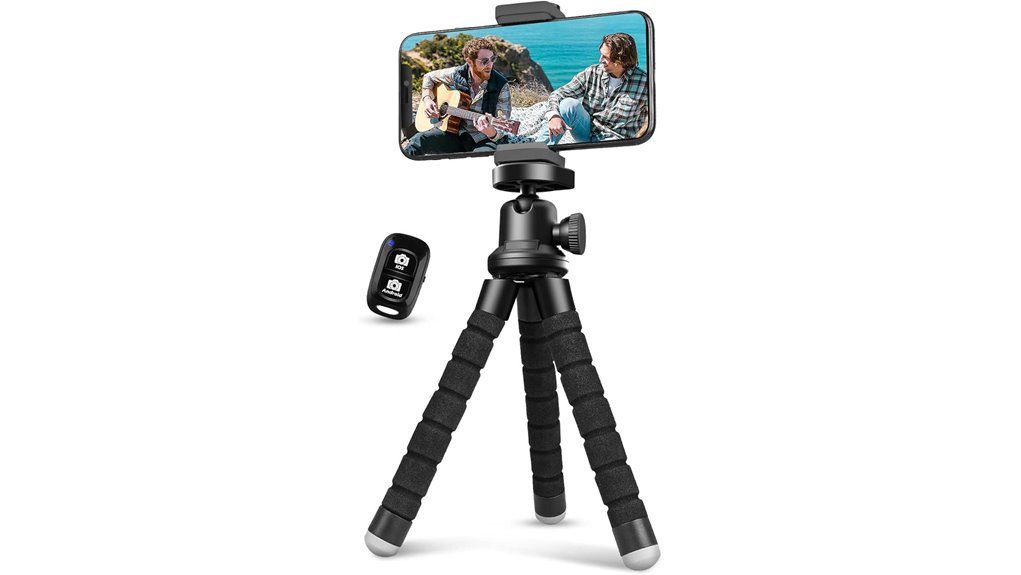 flexible tripod remote clip