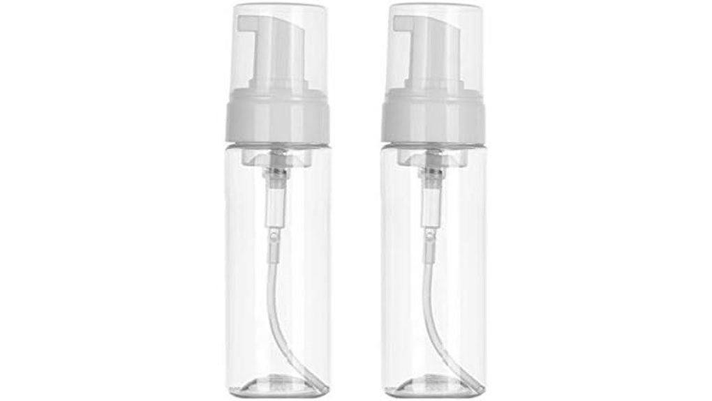 foaming 200ml travel soap dispensers