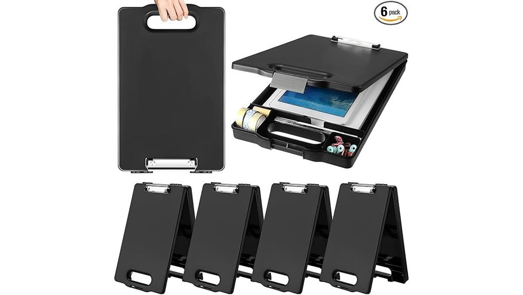 foldable heavy duty clipboards with storage