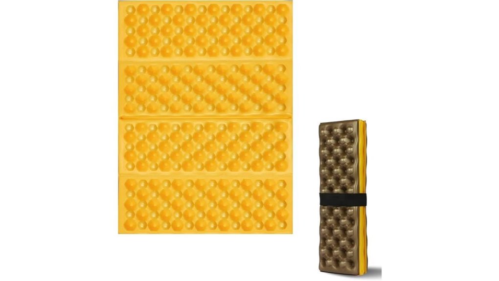 foldable insulated stadium cushion