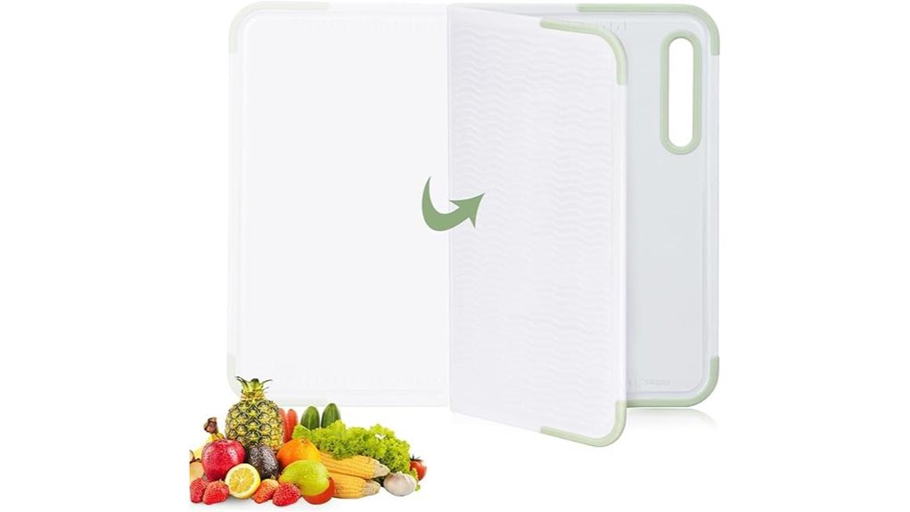 foldable measured multi functional cutting board