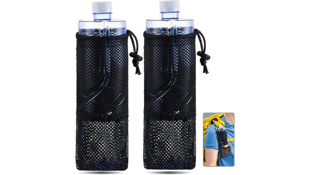 foldable mesh bottle holders