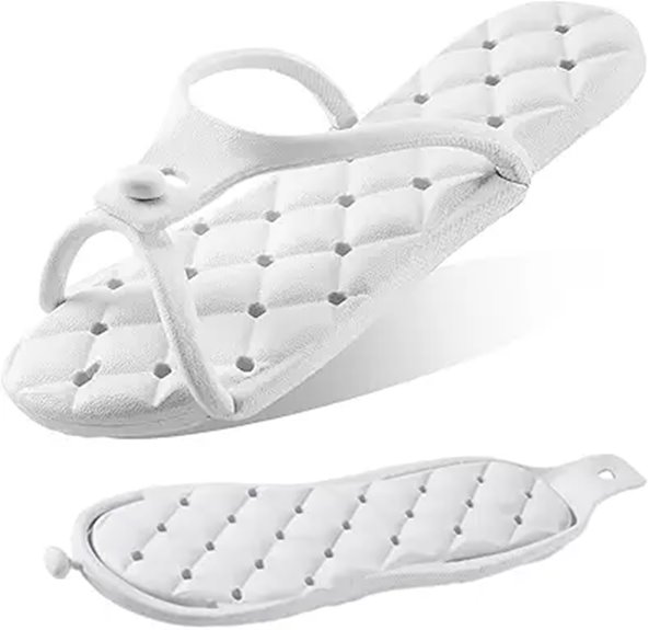 foldable quick dry non slip slippers