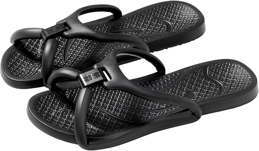 foldable quick dry non slip slippers