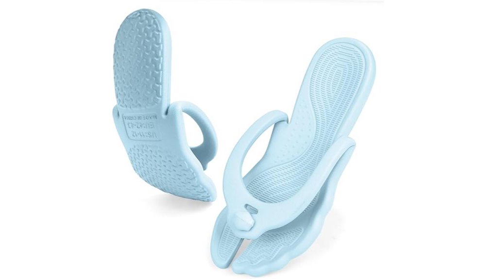 foldable quick dry shower flip flops