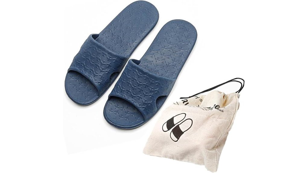 foldable travel slippers with bag