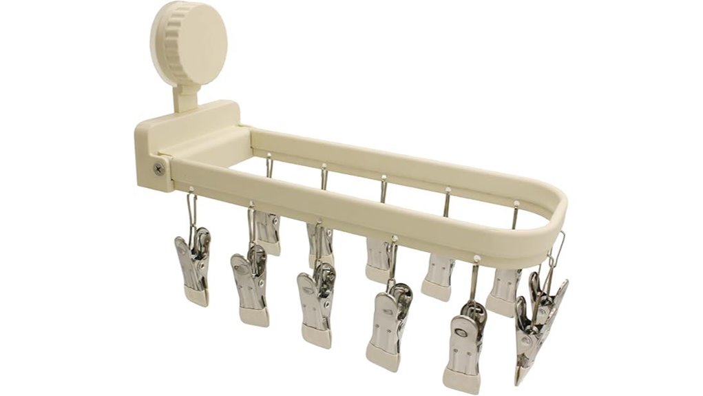 foldable wall mount drying rack